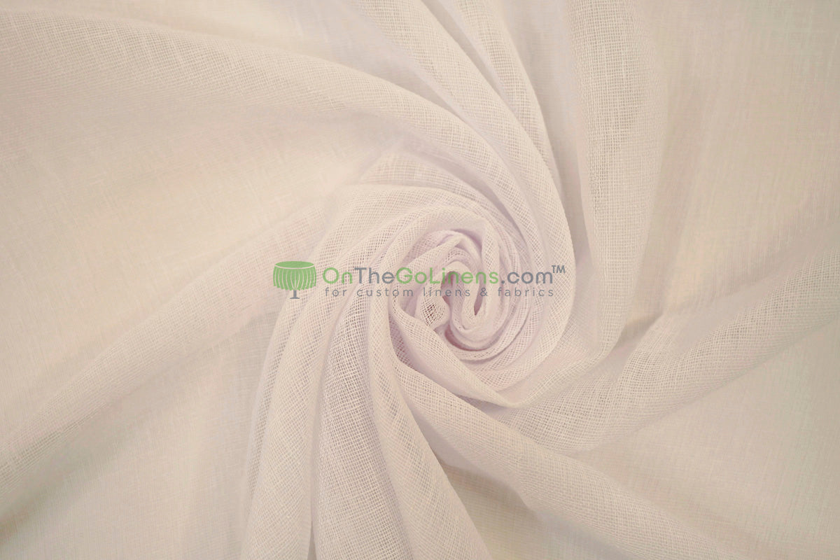 108" Turkish Sheer Fabric by the Yard 100% Polyester