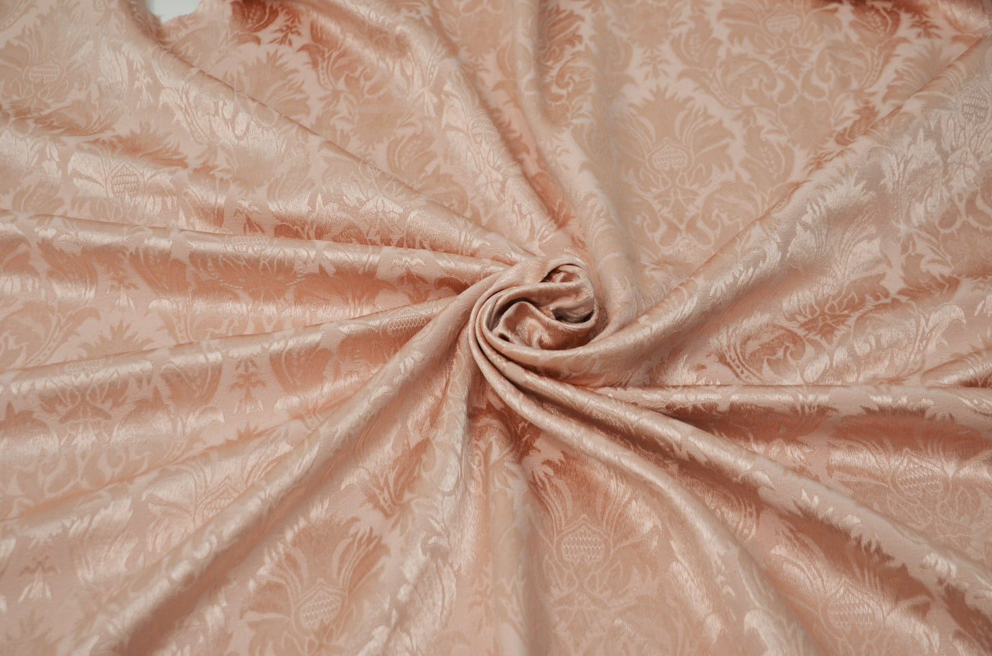 Vintage Damask Brocade Fabric by the Yard | Cotton Look Damask Fabric | 60" Wide | 100% Polyester |