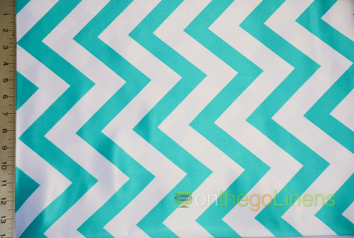 Jade Lamour Satin Chevron