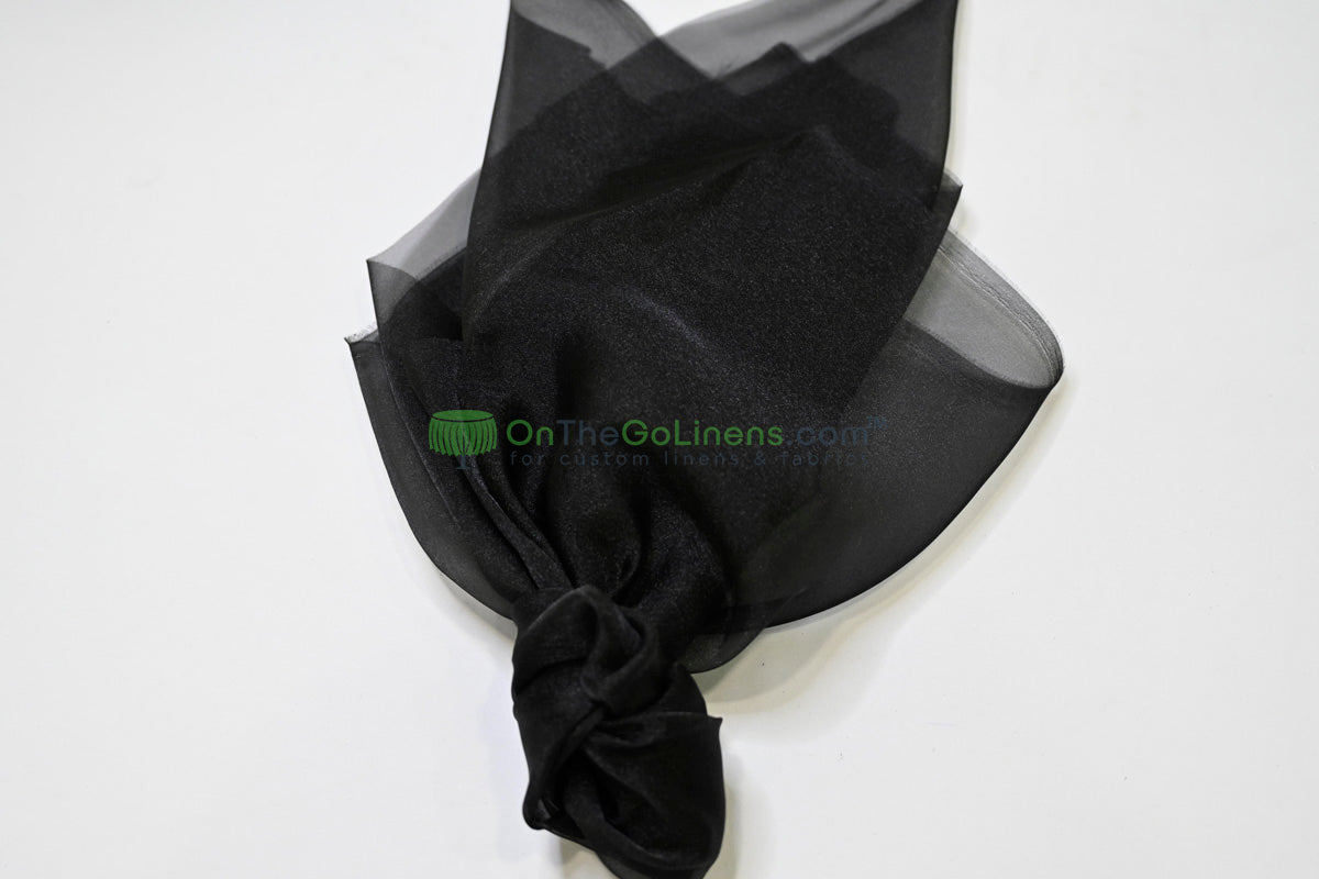 Japanese Crystal Organza Fabric | 100% Nylon | 45” Width | Sheer Luxury for Gowns & Décor