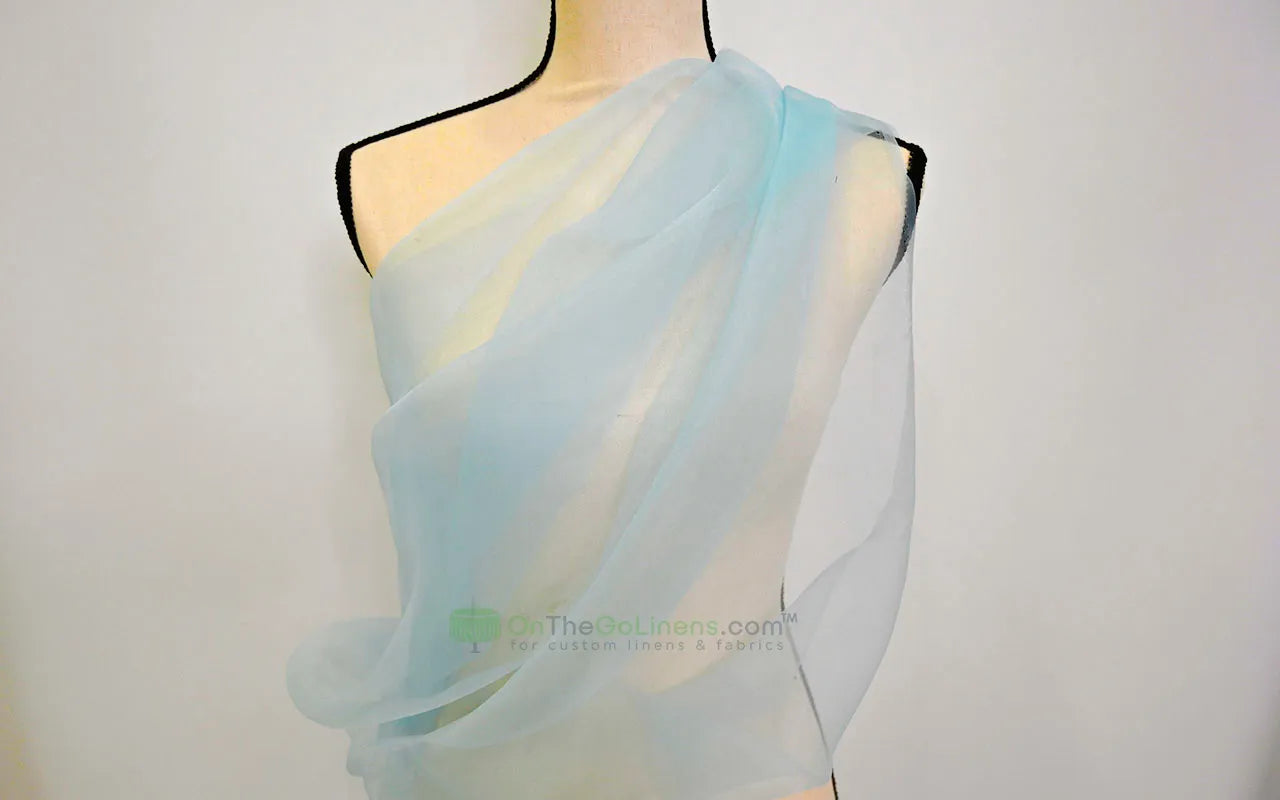 Super Organza Fabric | 60” Wide | Semi-Sheer Polyester | Elegant Event Fabric