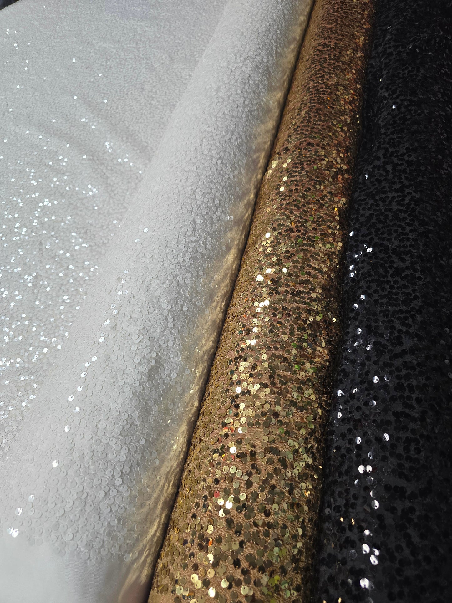 Taffeta Sequins Table Runner for Events & Decor | Sequins Taffeta Table Runners | Multiple Colors |