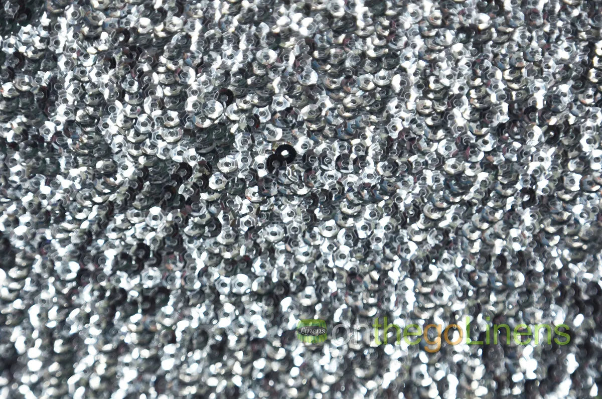 Silver Gatsby Sequins