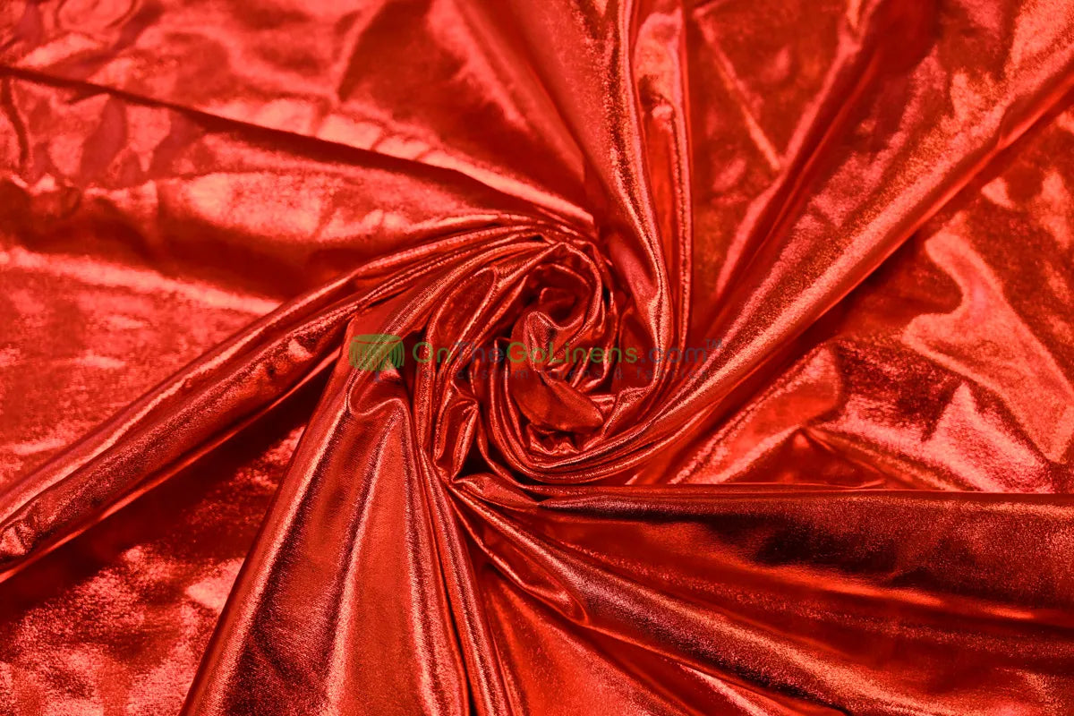Foil Spandex Lame Fabrics