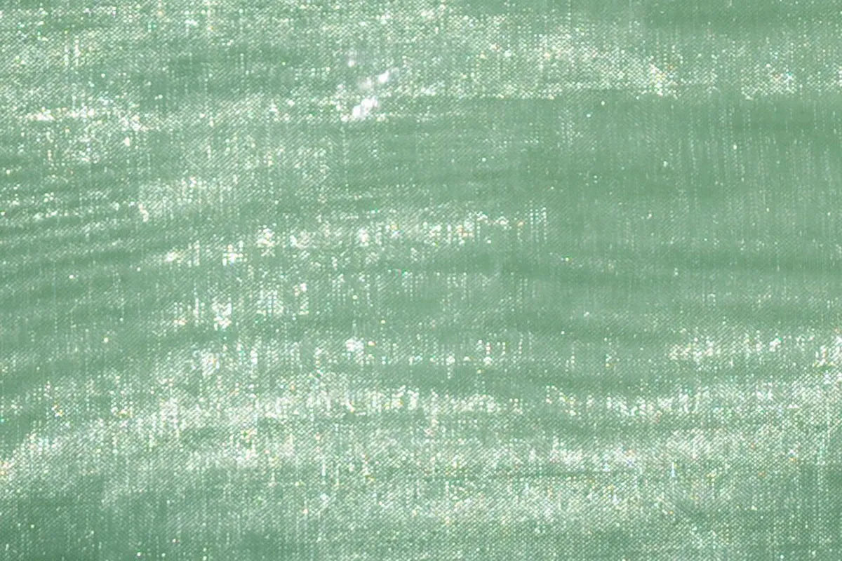Sage Mirror Organza