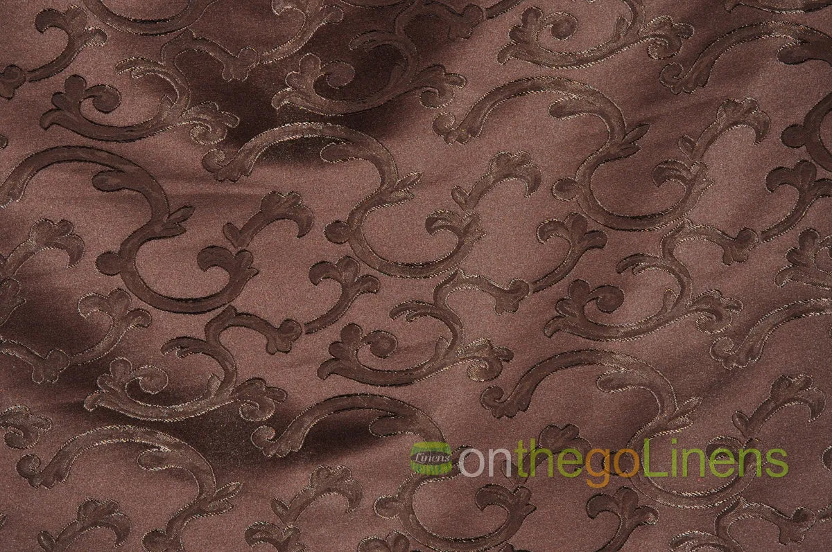 Scarlet Jacquard Brown