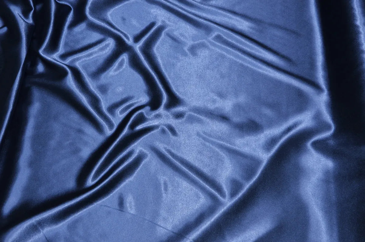 Satin Korea Navy Blue