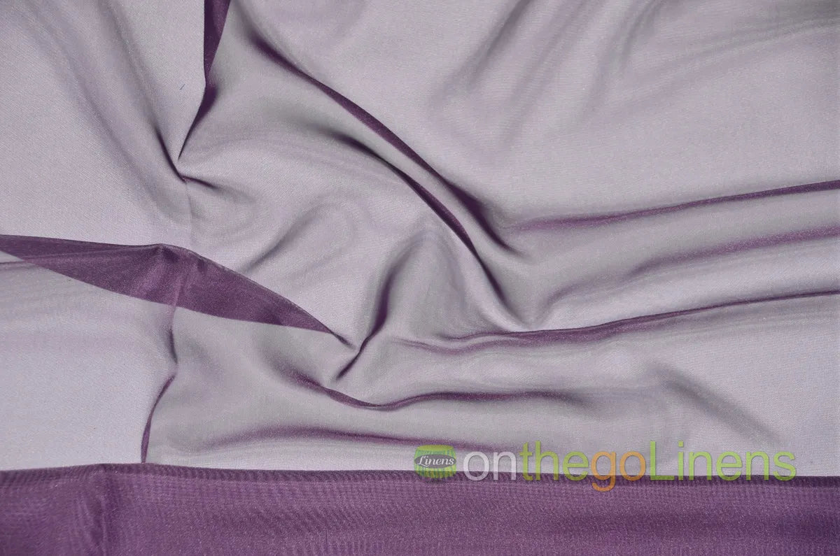 Plum IFR Sheer Voile