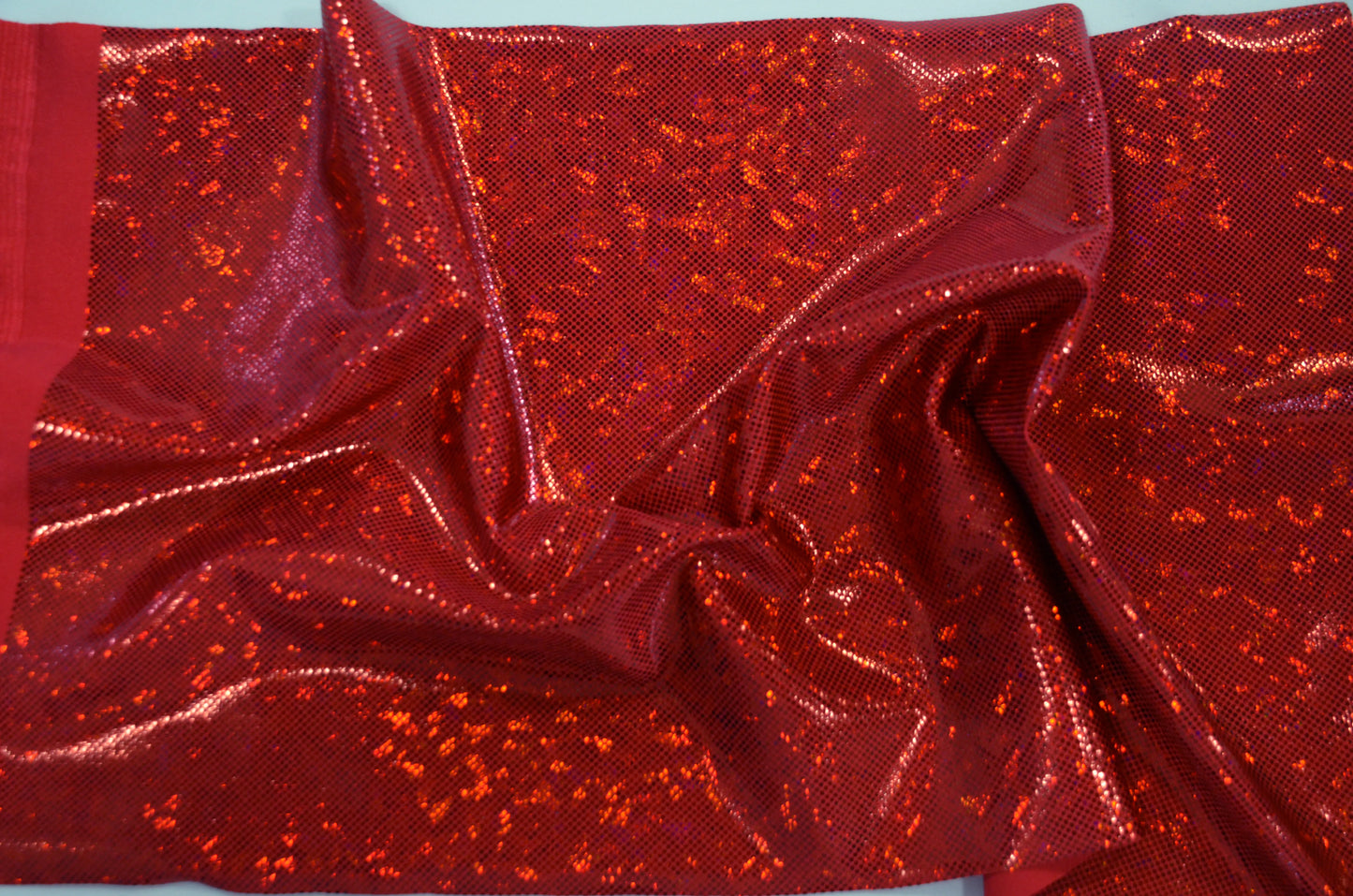 Hologram Spandex Red