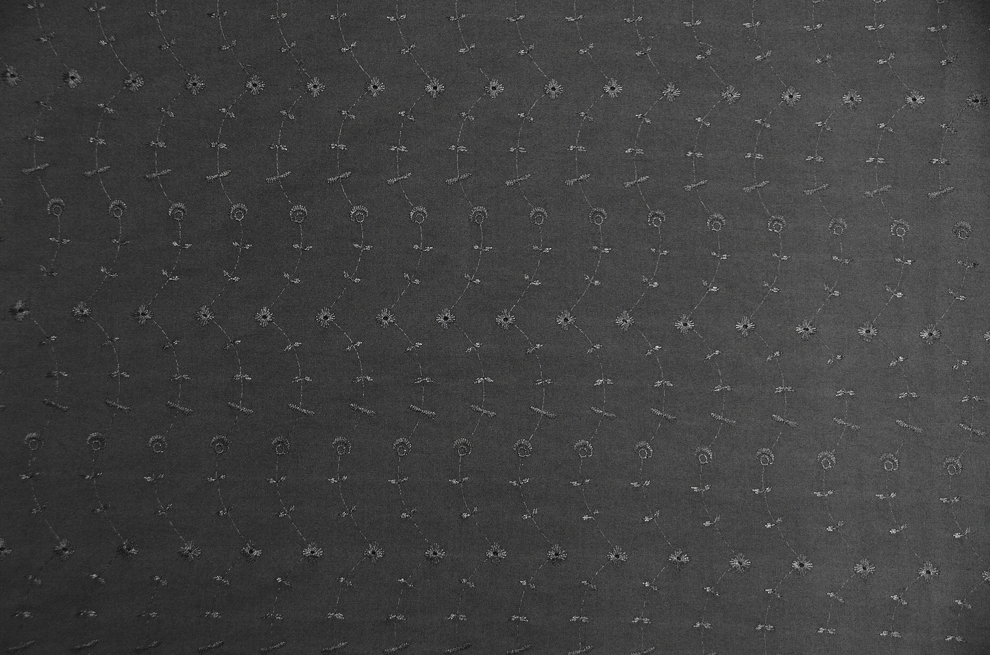 60" Wide Polyester Cotton Eyelet Embroidery Fabric by the Yard | No Border |