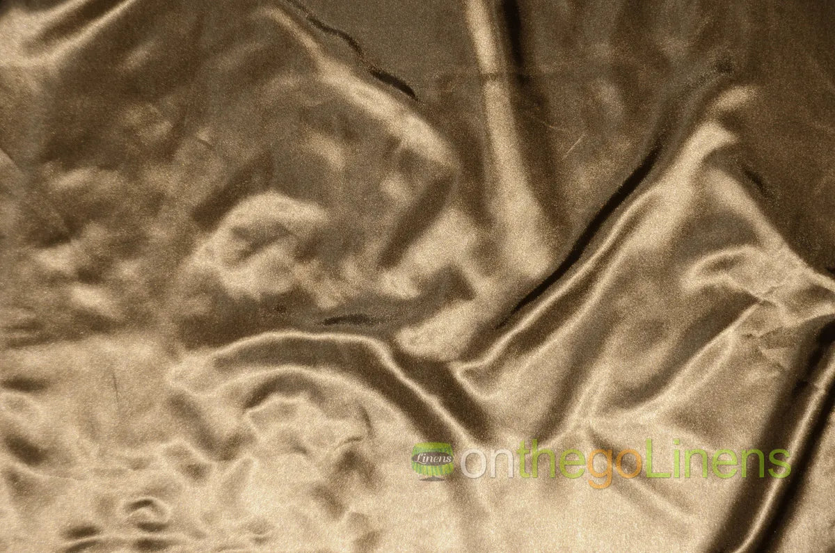 Charmeuse Satin Table Linens, Table Overlays, Table Drapes and Banquets | Multiple IFR Satin Colors |
