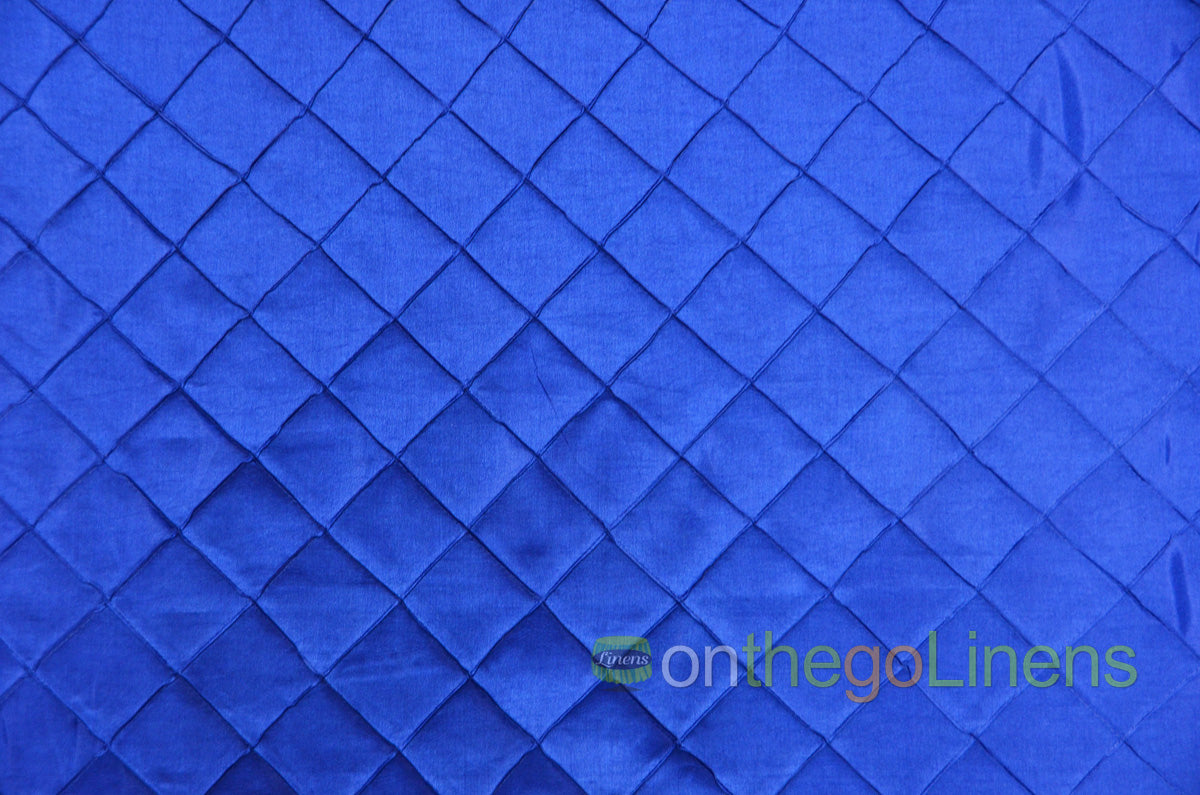 Pintuck 2x2 Fabric by the Yard | Diamond Taffeta Fabric | 52" wide | Multiple Colors |