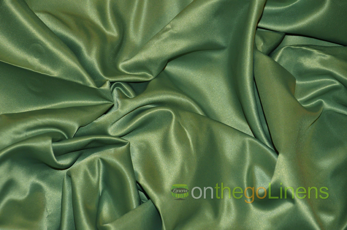 Lamour Satin Fabric by the Yard & Bolt | 100% Polyester Semi Dull Heavy Satin Fabric | 60" Wide | Multiple Colors |
