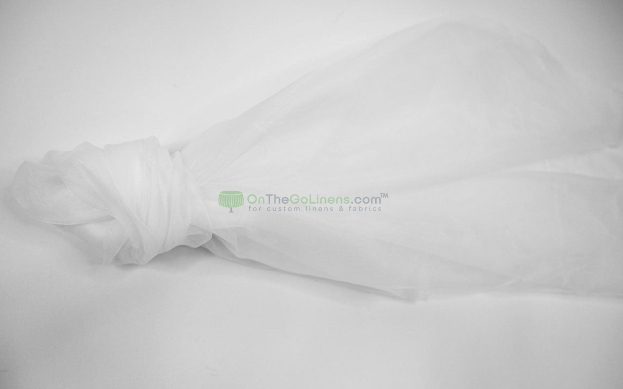 Super Organza Fabric | 60” Wide | Semi-Sheer Polyester | Elegant Event Fabric