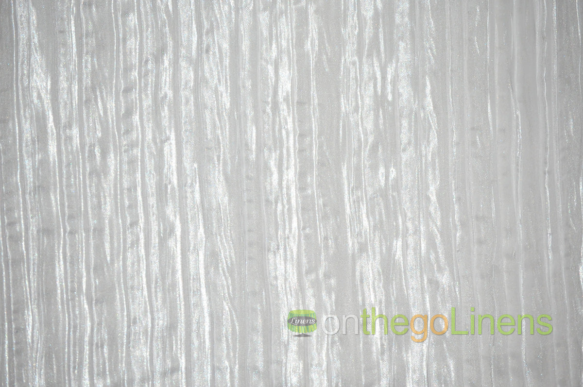 Italian Crush Satin Table Linens | Multiple Colors | 100% Polyester |