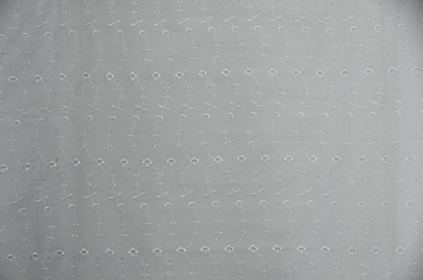 60" Wide Polyester Cotton Eyelet Embroidery Fabric by the Yard | No Border | Multiple Colors |
