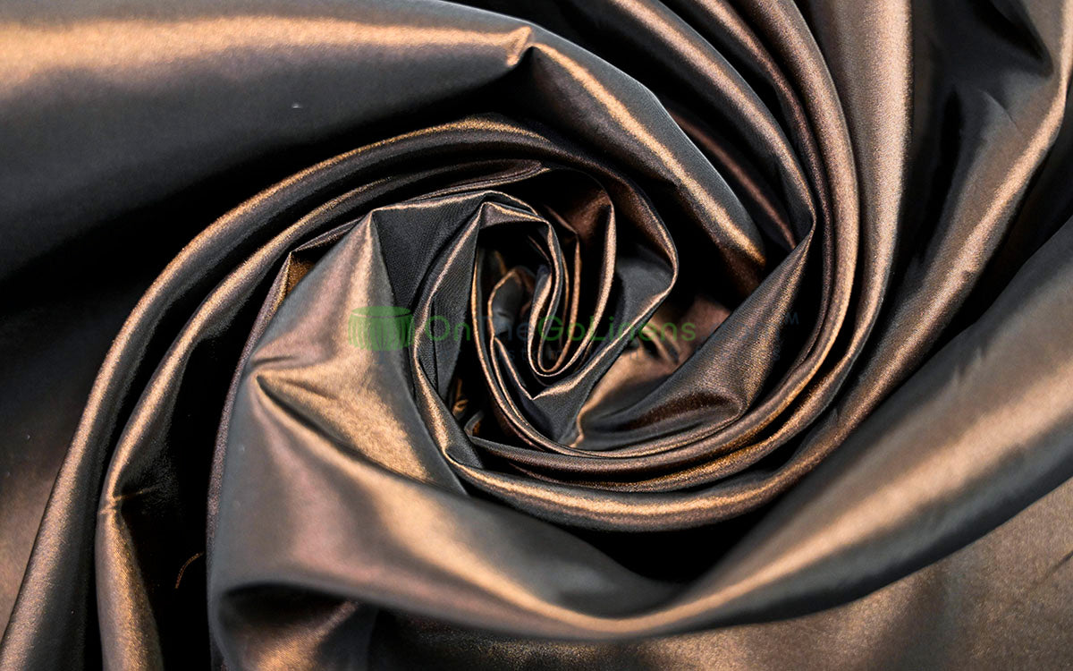 Taffeta Fabric by the Yard | Non Stretch Taffeta | 60" Wide | 75 Colors Available | Wholesale Bolt Available |