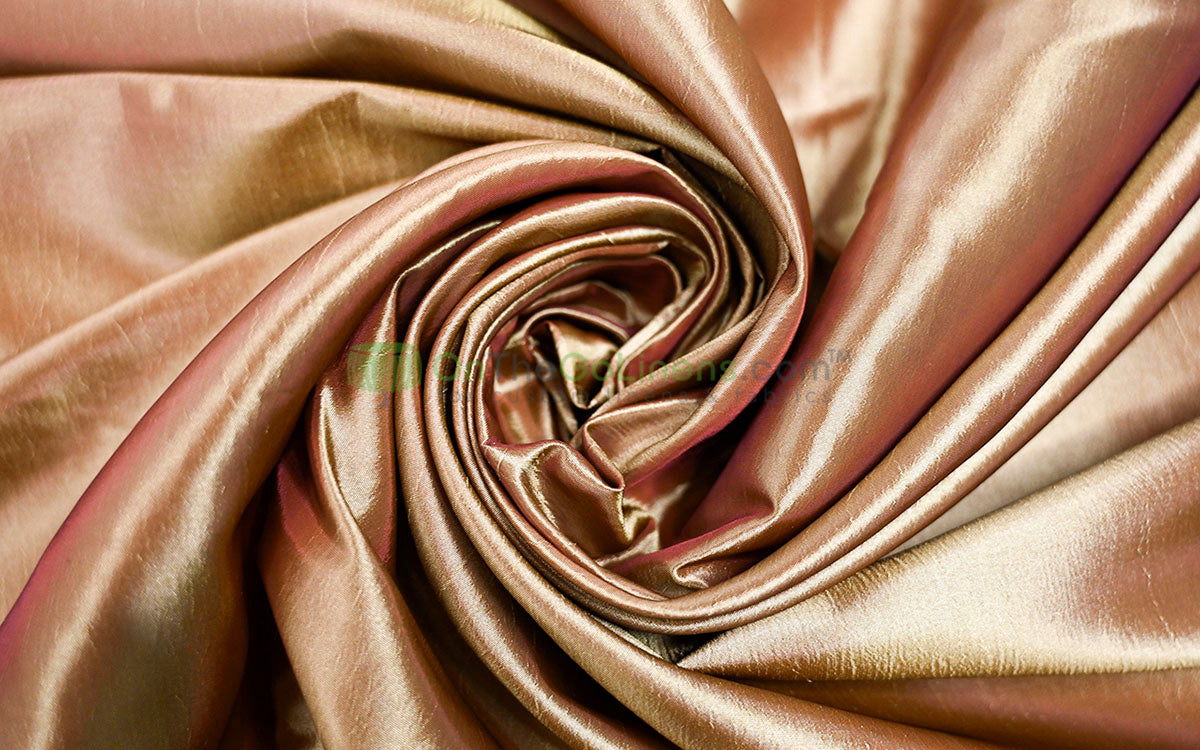 Taffeta Fabric by the Yard | Non Stretch Taffeta | 60" Wide | 75 Colors Available | Wholesale Bolt Available |