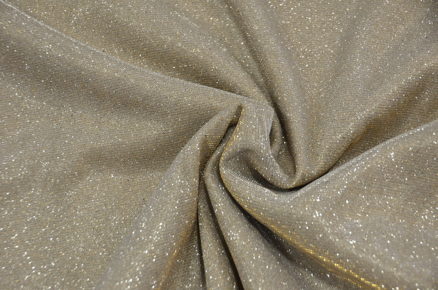 Spandex Glimmer Knit Fabric by the Yard | 56" Wide | Metallic Glitter Spandex Knit Fabric | 2 Way Stretch |