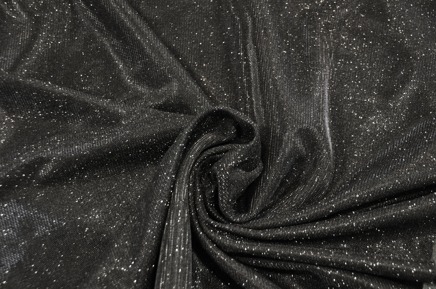 Spandex Glimmer Knit Fabric by the Yard | 56" Wide | Metallic Glitter Spandex Knit Fabric | 2 Way Stretch |