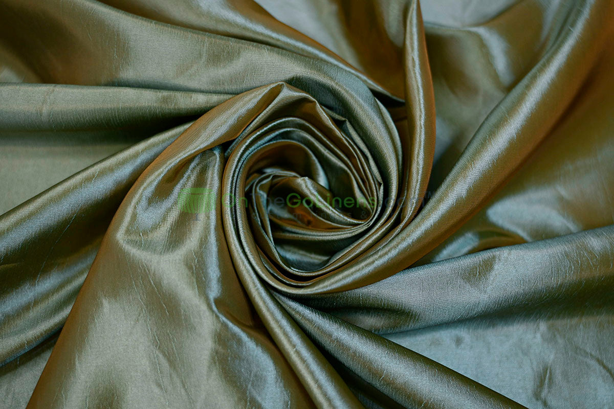 Taffeta Fabric by the Yard | Non Stretch Taffeta | 60" Wide | 75 Colors Available | Wholesale Bolt Available |