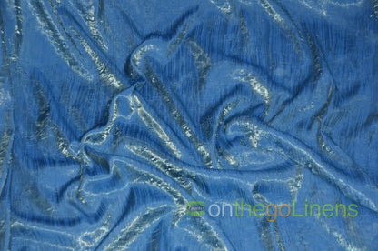 Iridescent Crush Shimmer Fabric by the Yard and Bolt | 54" wide | Galaxy Fabric |