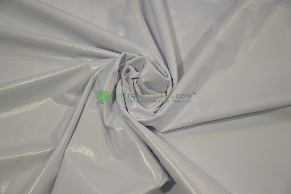 Foil Spandex Lame Fabric | Metallic Spandex Fabric by the Yard | 60" Wide | 96% Polyester 4% Spandex |