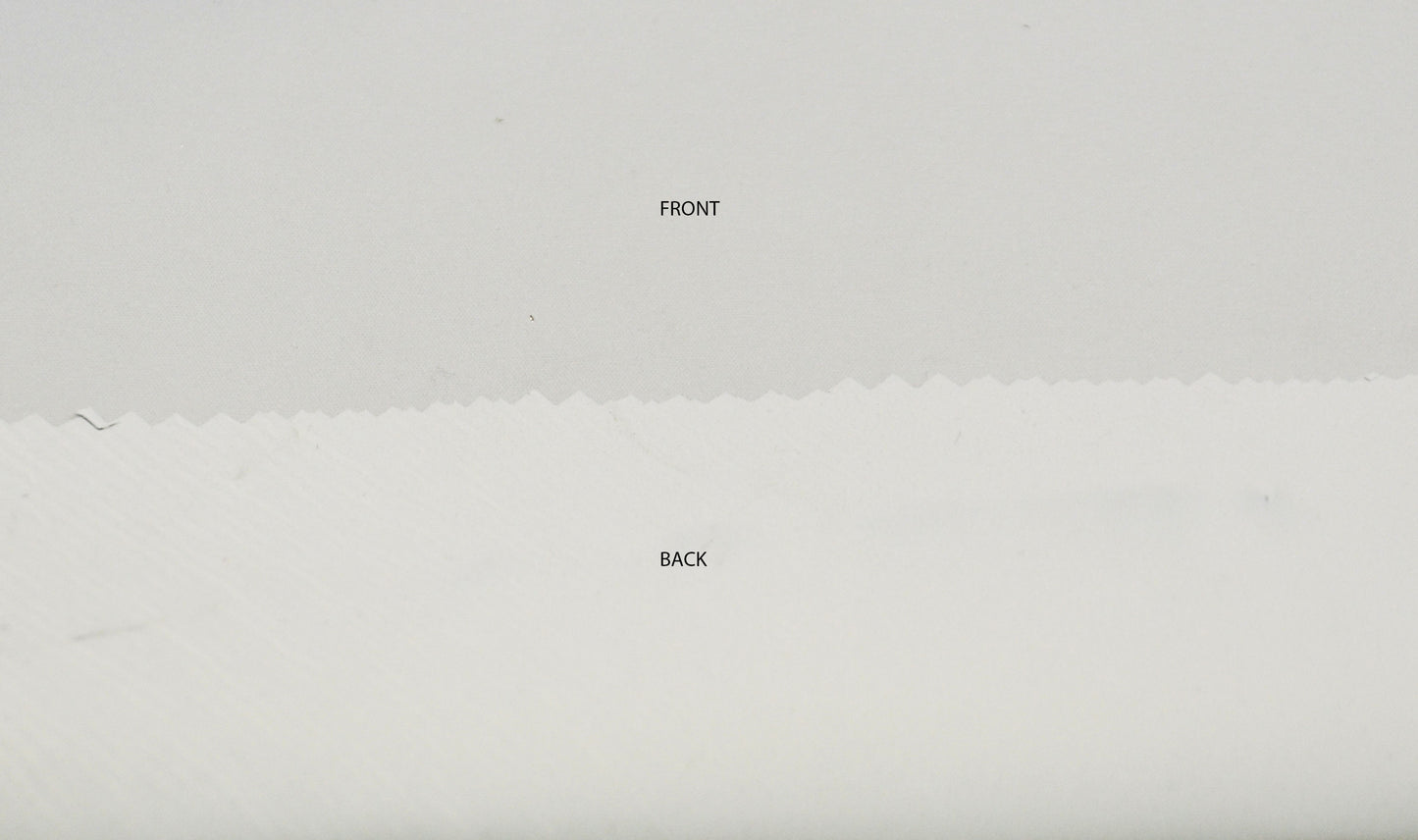 Blackout Lining Fabric | Blackout Curtain Liner Fabric | Sun Resistant Protection | White & Black |