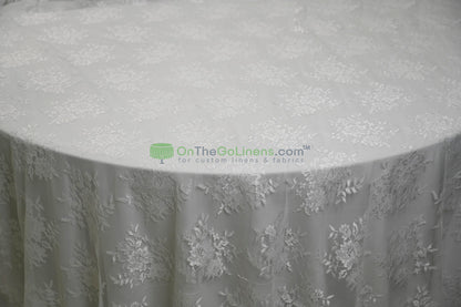 Chantilly Lace Fabric | Elegant Floral Lace | Lightweight & Sheer | Ideal for Bridal & Evening Wear