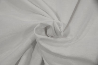 60" Wide 100% Cotton White Flannel Fabric | White Flannel | Cotton Flannel |