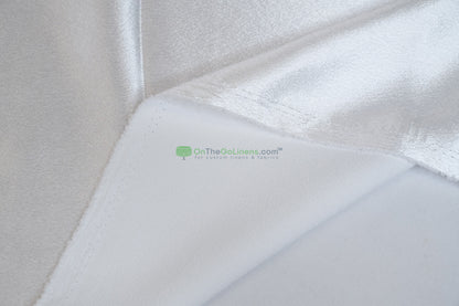 Superior Quality Japanese Crepe Back Satin Fabric by the Yard and Wholesale Bolt | 60" Wide | Multiple Colors |