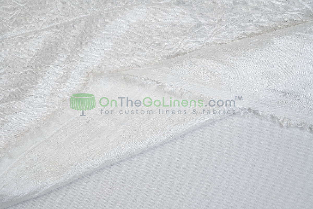 IFR Dull Crush Satin Fabric by the Yard 108" Wide Extra Wide Tergalet