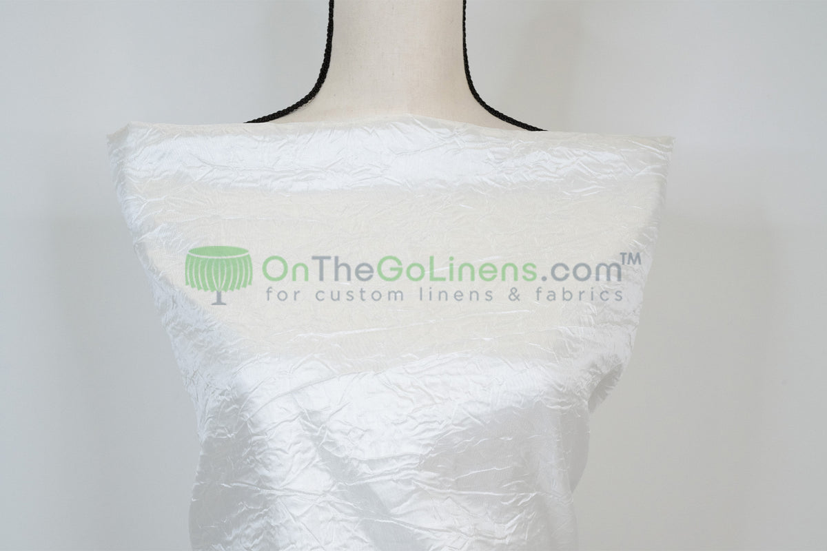 IFR Dull Crush Satin Fabric by the Yard 108" Wide Extra Wide Tergalet