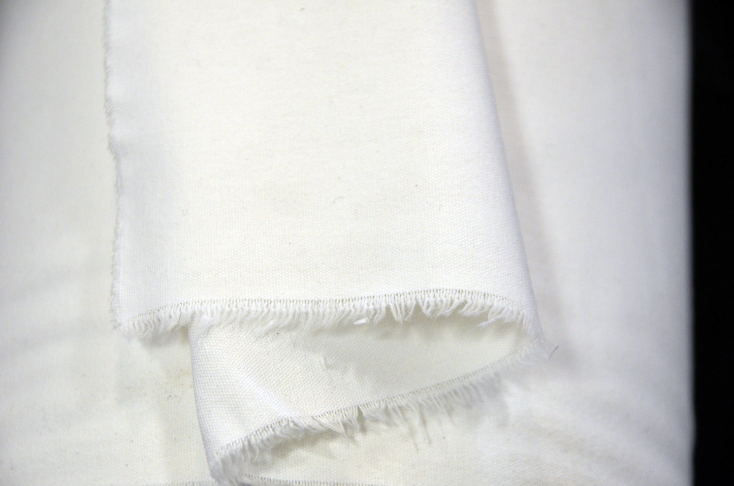 Fire Retardant Duvetyn Fabric by the Yard & Wholesale Bolt | 100% Cotton Commando Cloth | Stage Cover Fabric | White and Black |