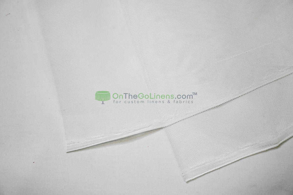Crinoline Fabric by the yard | Hard Net Fabric | 60" Wide | Multiple Colors |