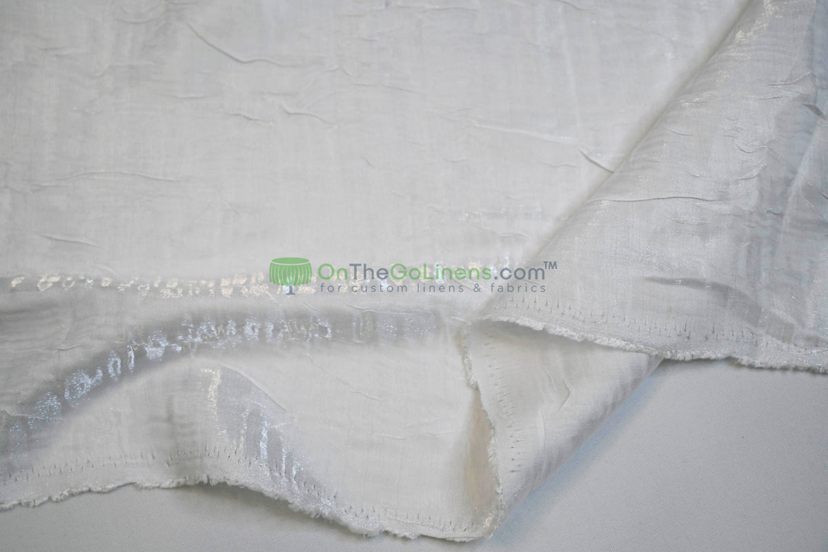 Iridescent Crush Shimmer Fabric by the Yard and Bolt | 54" wide | Galaxy Fabric |