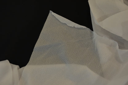 Tricot Fusing Fabric by the Yard | Interfacing Lining Fabric | Glue on Tricot Fabric | 60" Wide | White and Black | 65 GSM |