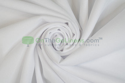 Polyester Crepe Fabric by the Yard 60" Wide 100% Polyester