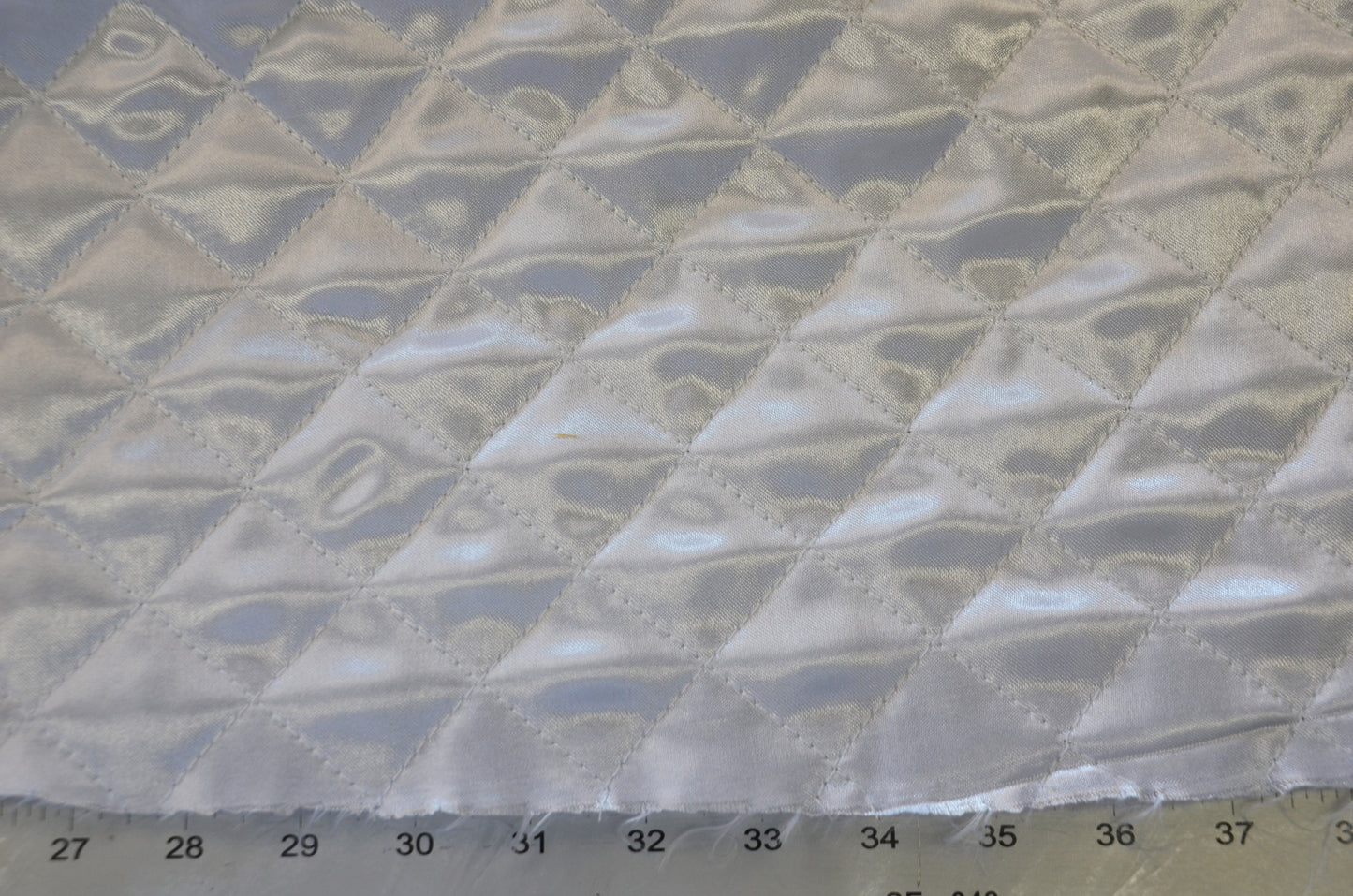 Quilted Satin Batting Fabric | 60" Wide | One Sided Satin |  Jacket Liner Fabric | Quilt Fabric |