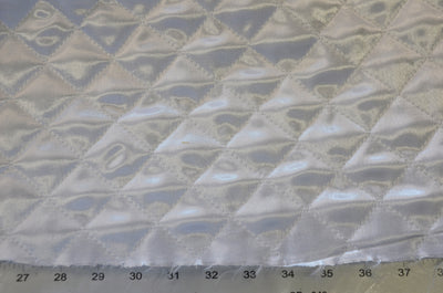Quilted Satin Batting Fabric | 60" Wide | One Sided Satin |  Jacket Liner Fabric | Quilt Fabric |