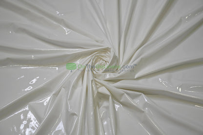 Shiny Patent Vinyl | Flexible Stretch - 94% Polyester, 6% Spandex | 60" Wide