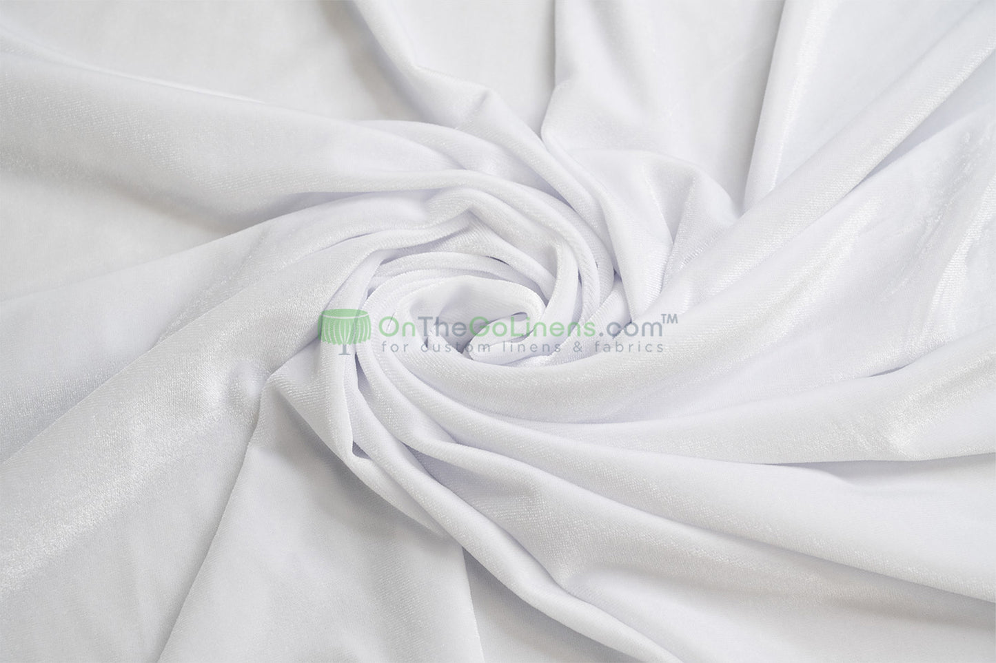 Stretch Velvet Tablecloths | Soft and Smooth Spandex Velvet Table Linens | Multiple Colors |