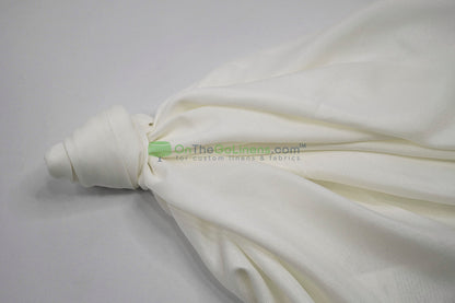Vintage Linen Event Drapery Panels | Imitation Burlap Curtains | Washable 100% Polyester Burlap |