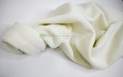 Sherpa Fleece Fabric | Plush Comfort Fabric for Linens & Cozy Essentials