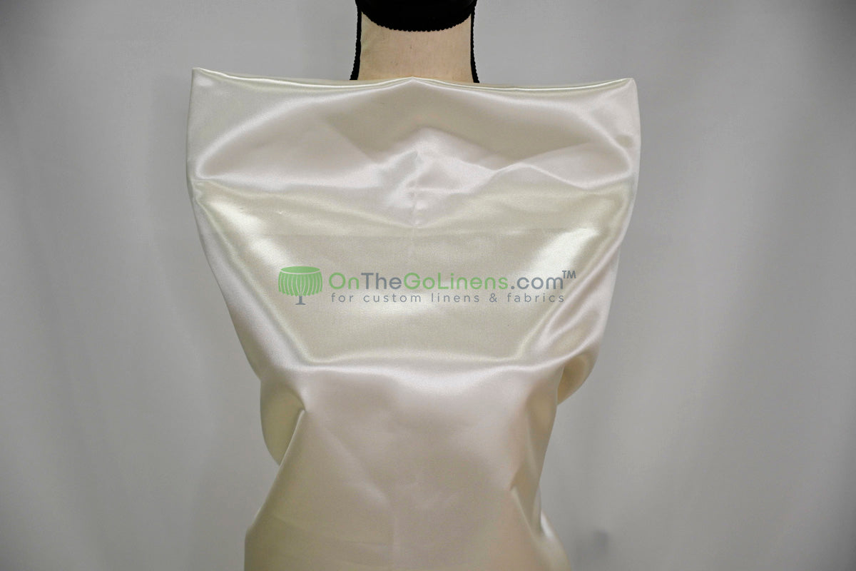 Bridal Satin Fabric by the Yard & Wholesale Bolt | 60" Wide | 100% Polyester |
