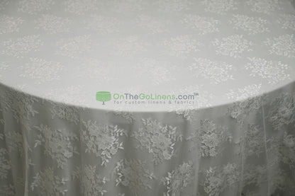 Chantilly Lace Fabric | Elegant Floral Lace | Lightweight & Sheer | Ideal for Bridal & Evening Wear