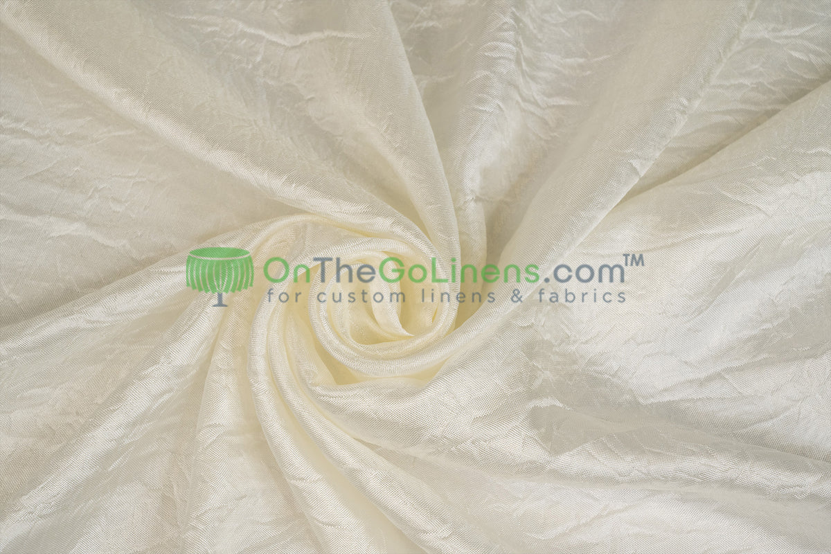 IFR Dull Crush Satin Fabric by the Yard 108" Wide Extra Wide Tergalet