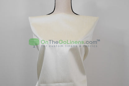 IFR Polyester Dupioni Fabric 120" Wide Extra Wide Silk Look 100% Polyester