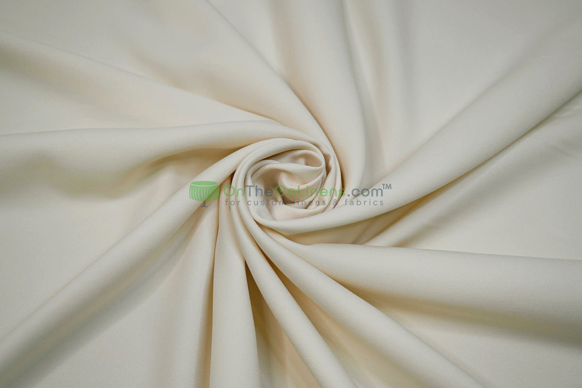 Polyester Twill Fabric by the Yard | Poly Gabardine Fabric | 58" Wide | Multiple Colors |