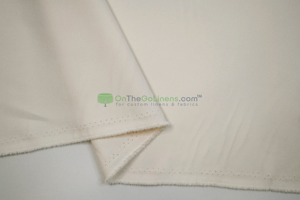 Polyester Twill Fabric by the Yard | Poly Gabardine Fabric | 58" Wide | Multiple Colors |